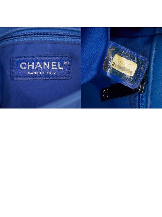 Chanel Backpack Stitch Che Blanc CC Logo Lambskin Black The Collector Edit Chanel Backpack Stitch Che Blanc CC Logo  main image 4